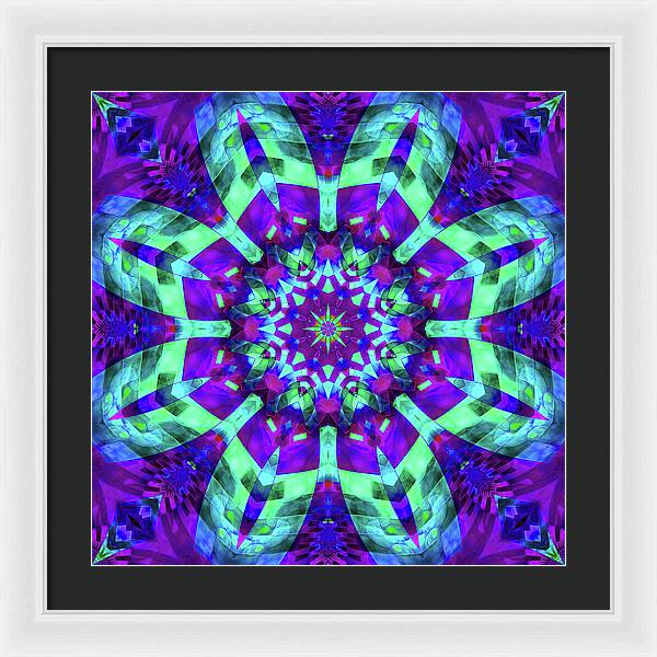 Rocket Mandalas - Framed Print