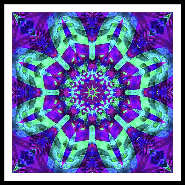 Rocket Mandalas - Framed Print