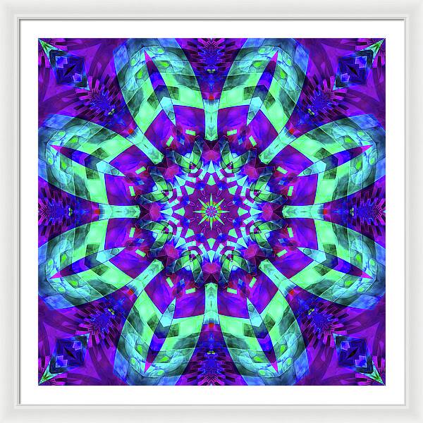 Rocket Mandalas - Framed Print