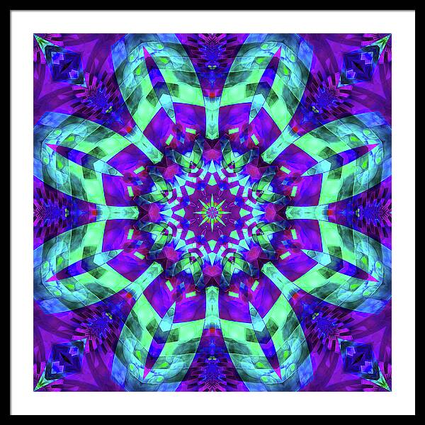 Rocket Mandalas - Framed Print