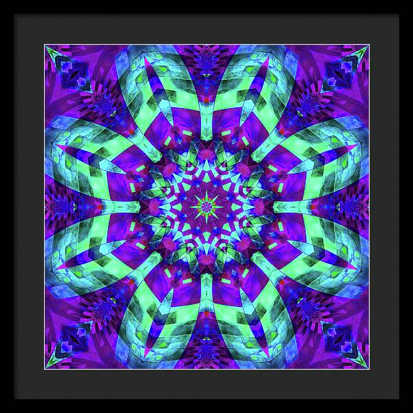 Rocket Mandalas - Framed Print