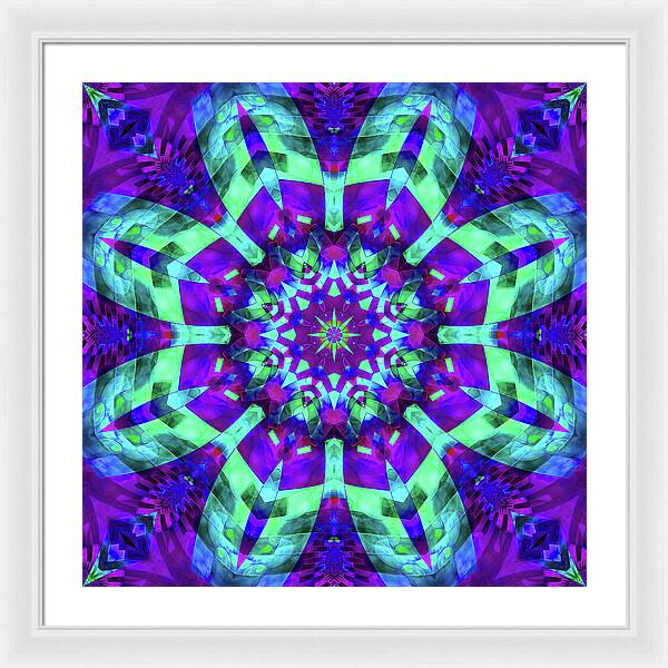 Rocket Mandalas - Framed Print