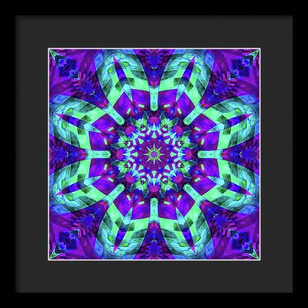 Rocket Mandalas - Framed Print