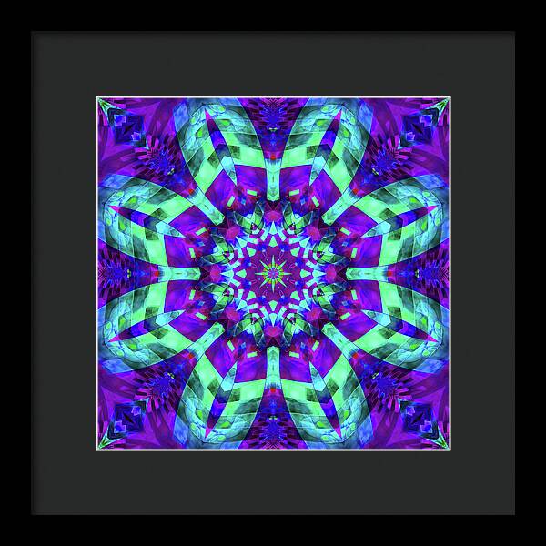 Rocket Mandalas - Framed Print