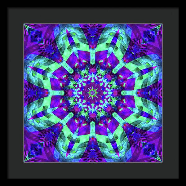 Rocket Mandalas - Framed Print