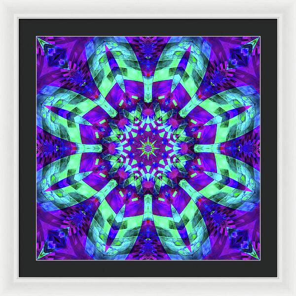 Rocket Mandalas - Framed Print