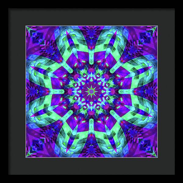 Rocket Mandalas - Framed Print