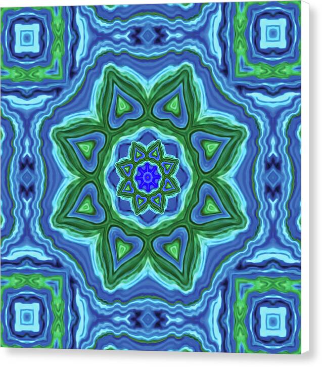 Seastar Mandala - Canvas Print