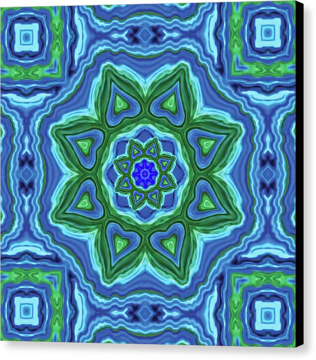 Seastar Mandala - Canvas Print