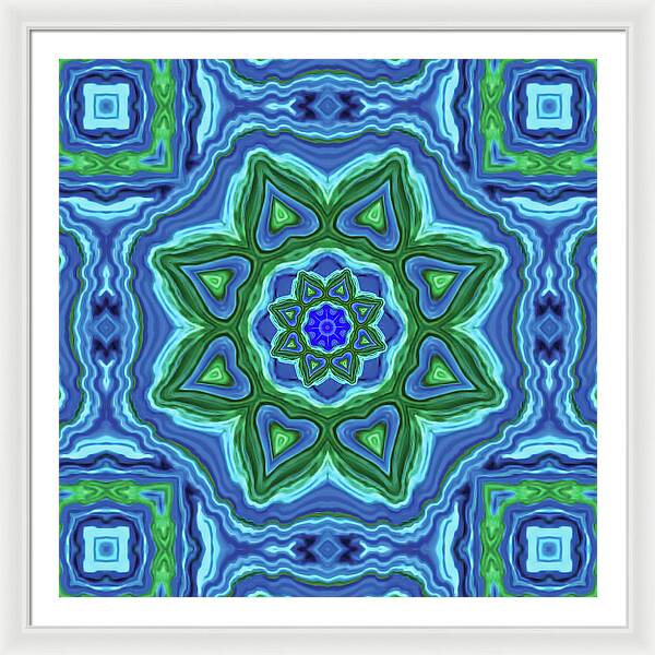 Seastar Mandala - Framed Print
