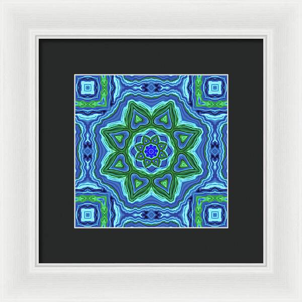Seastar Mandala - Framed Print