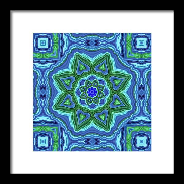 Seastar Mandala - Framed Print