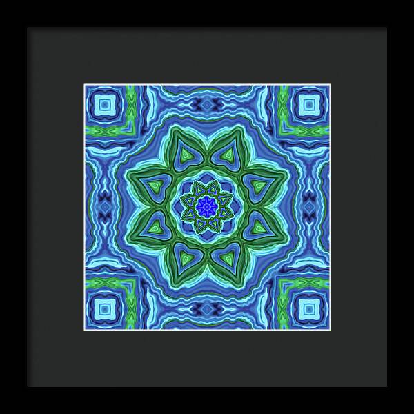 Seastar Mandala - Framed Print