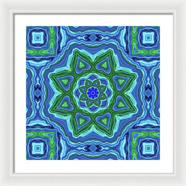 Seastar Mandala - Framed Print