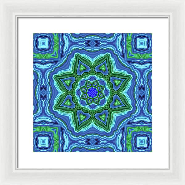Seastar Mandala - Framed Print