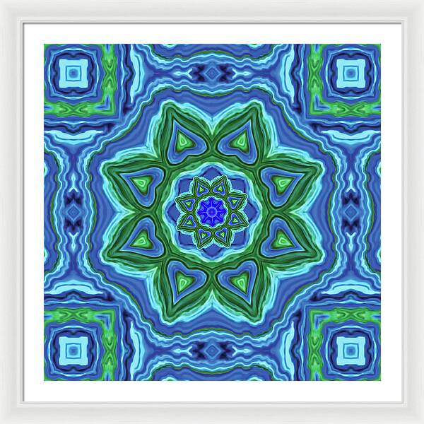 Seastar Mandala - Framed Print