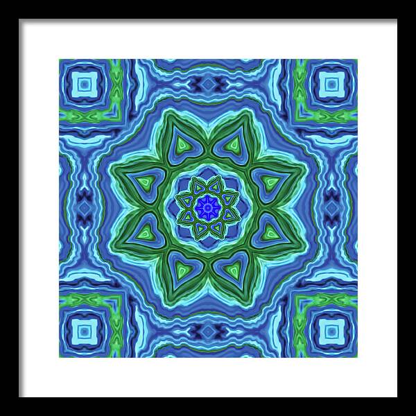 Seastar Mandala - Framed Print