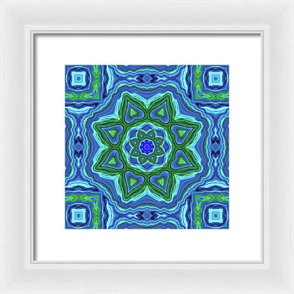 Seastar Mandala - Framed Print