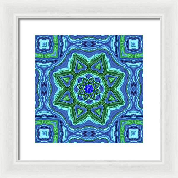 Seastar Mandala - Framed Print