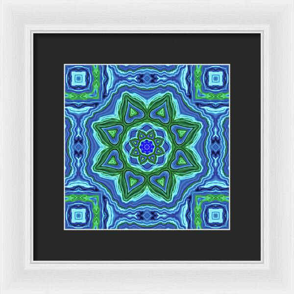 Seastar Mandala - Framed Print