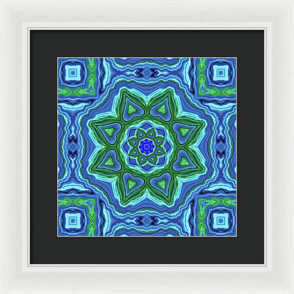 Seastar Mandala - Framed Print