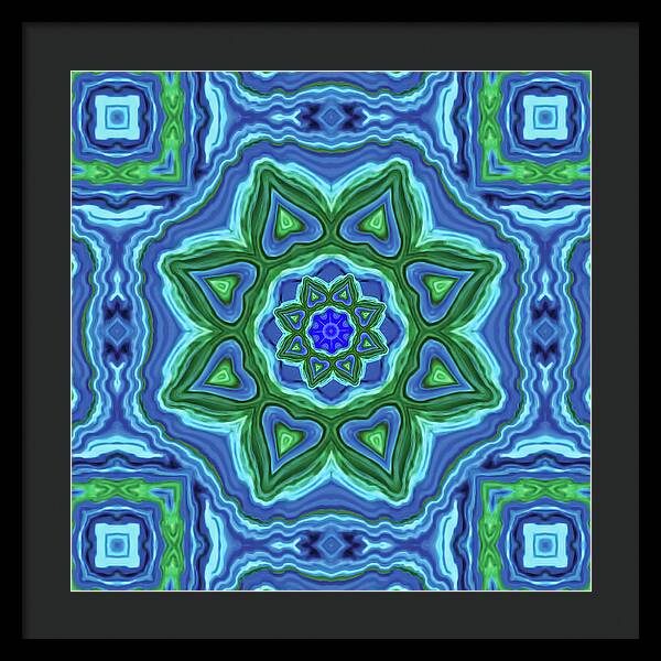 Seastar Mandala - Framed Print