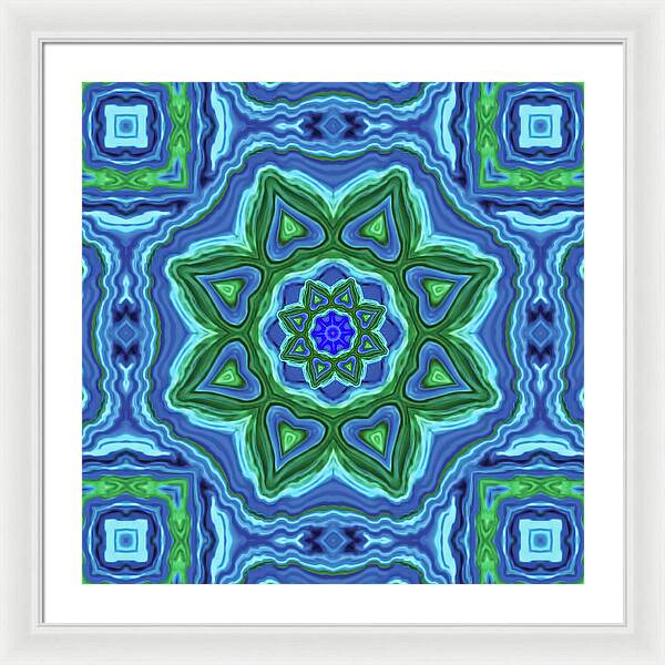 Seastar Mandala - Framed Print