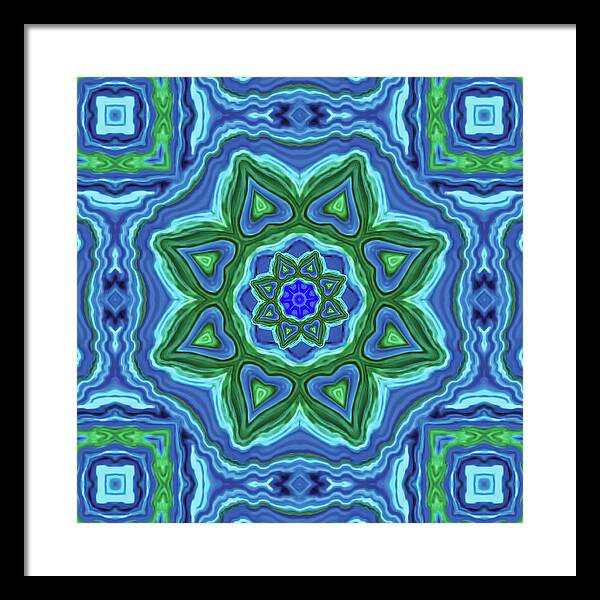 Seastar Mandala - Framed Print