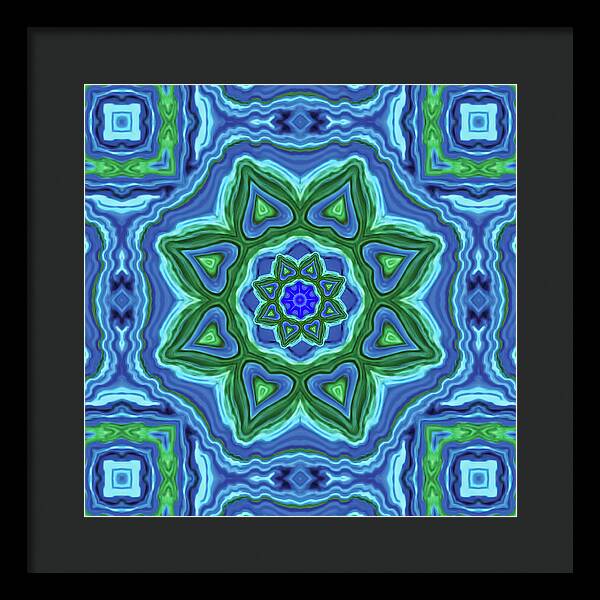 Seastar Mandala - Framed Print