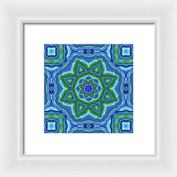 Seastar Mandala - Framed Print