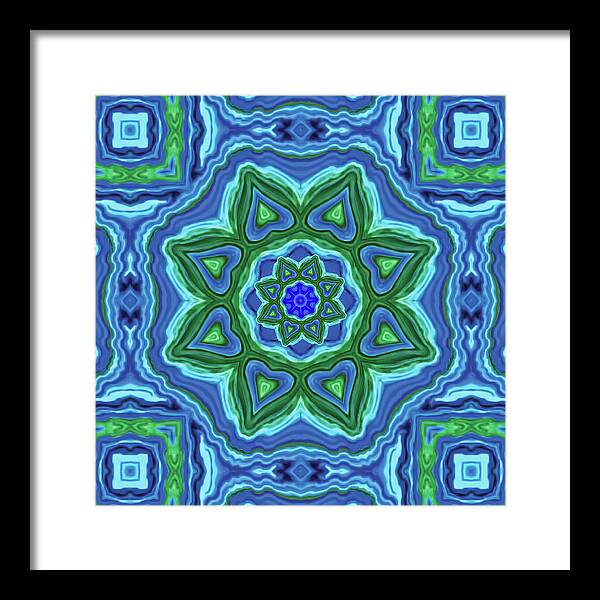 Seastar Mandala - Framed Print