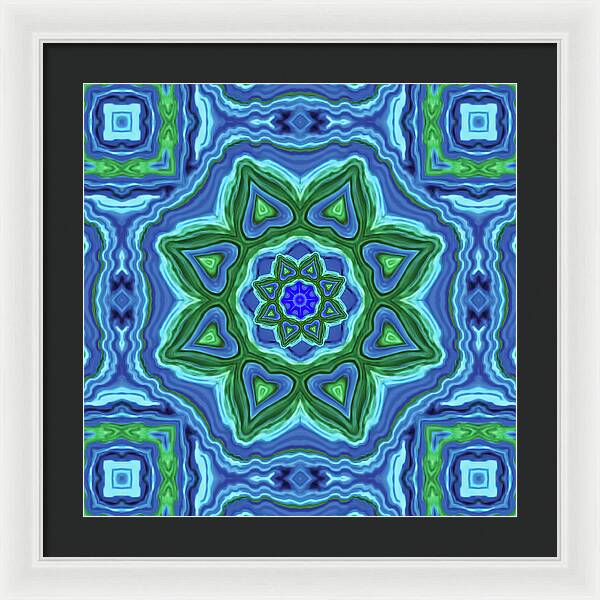 Seastar Mandala - Framed Print