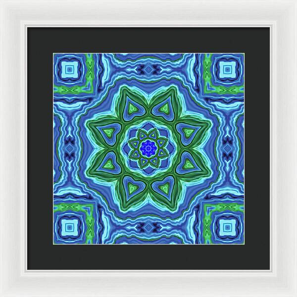 Seastar Mandala - Framed Print