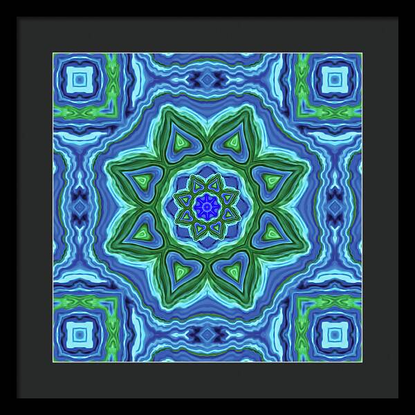 Seastar Mandala - Framed Print