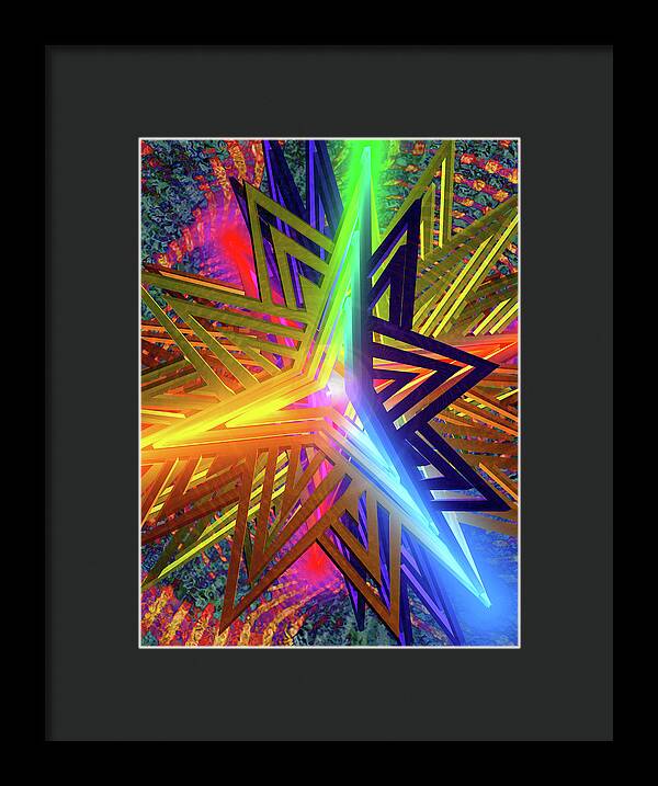 Star of David - Framed Print