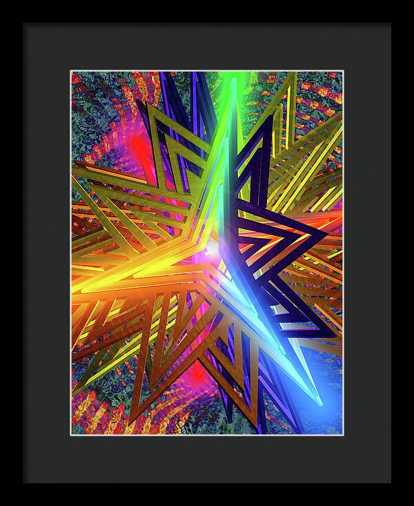 Star of David - Framed Print