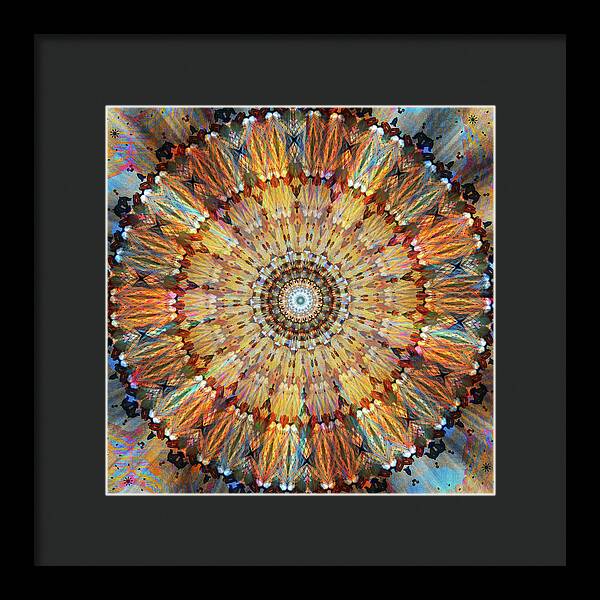 Sunday Ceiling - Framed Print