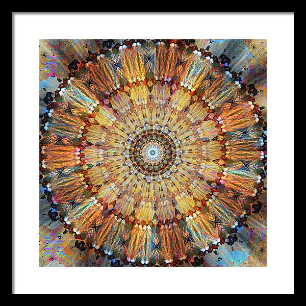 Sunday Ceiling - Framed Print