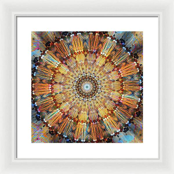 Sunday Ceiling - Framed Print