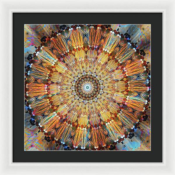 Sunday Ceiling - Framed Print