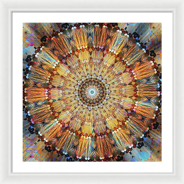 Sunday Ceiling - Framed Print