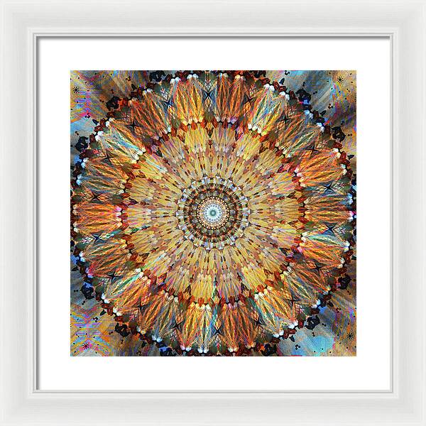 Sunday Ceiling - Framed Print