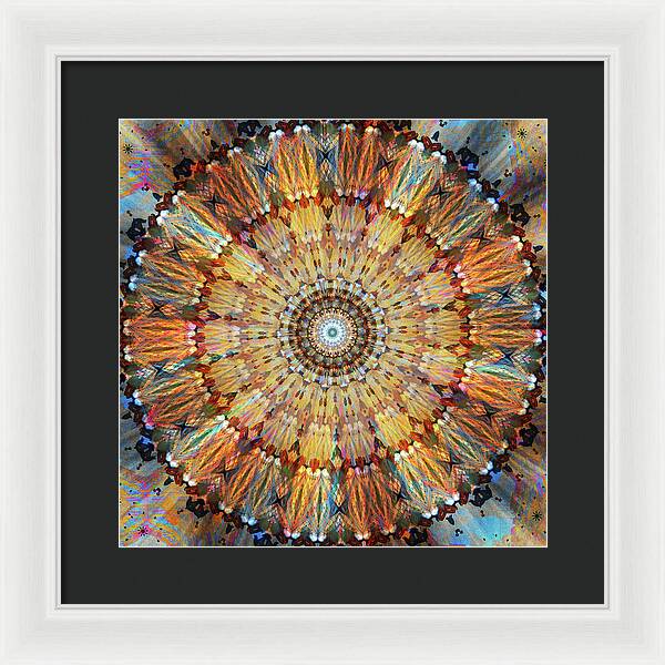 Sunday Ceiling - Framed Print