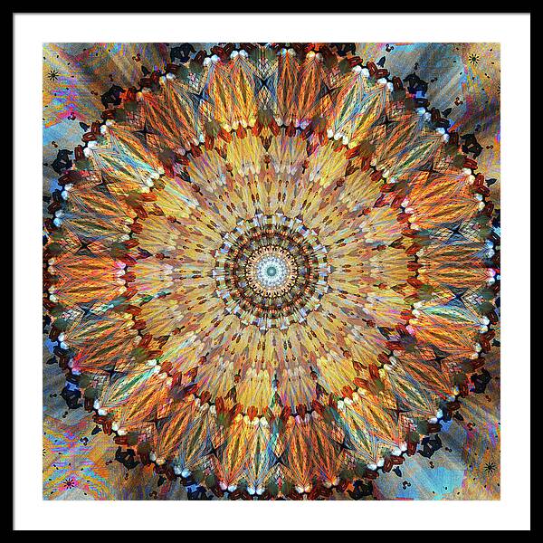 Sunday Ceiling - Framed Print