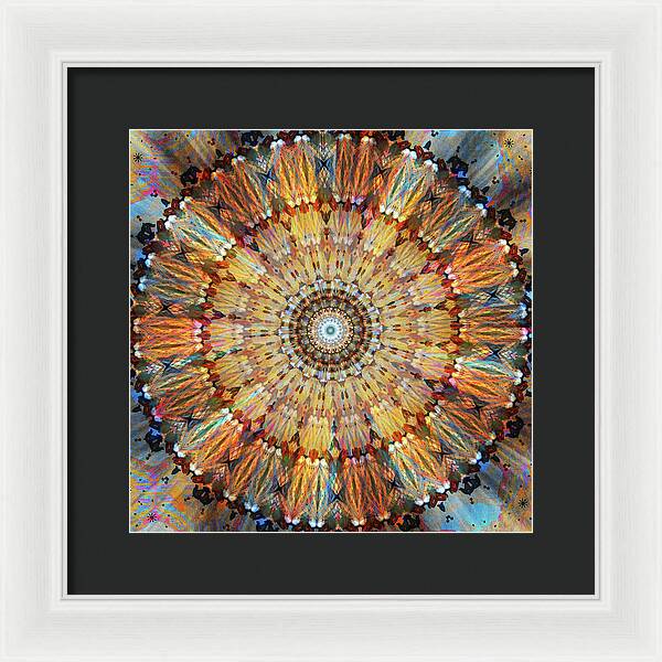 Sunday Ceiling - Framed Print