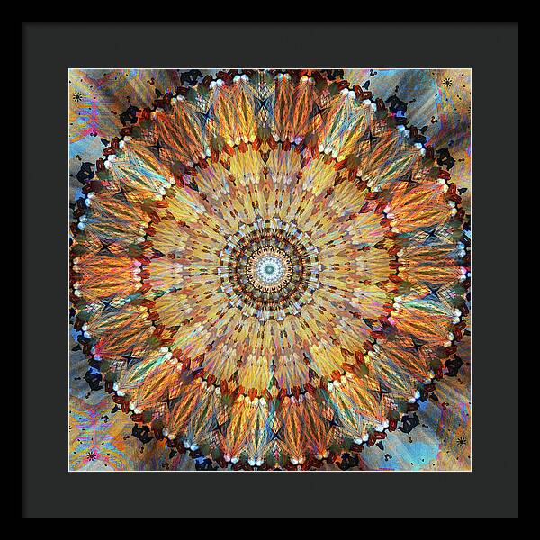 Sunday Ceiling - Framed Print