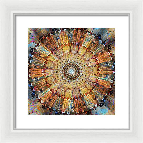 Sunday Ceiling - Framed Print