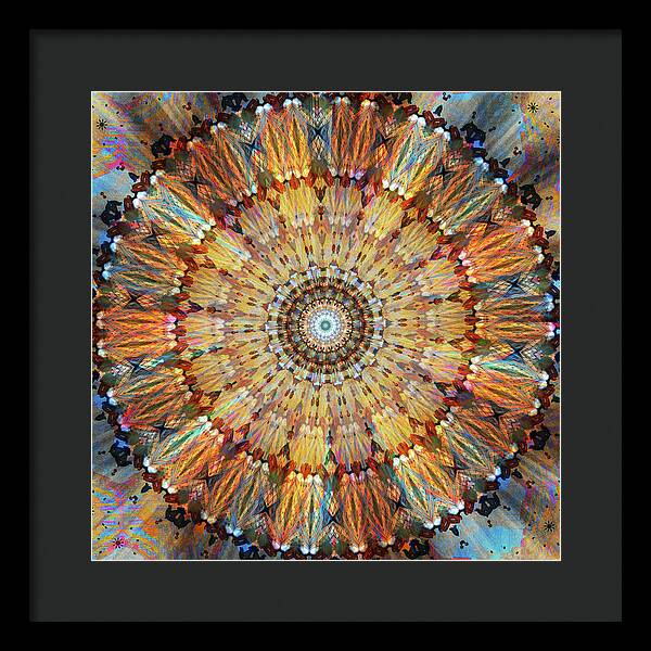 Sunday Ceiling - Framed Print