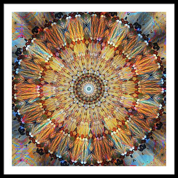 Sunday Ceiling - Framed Print