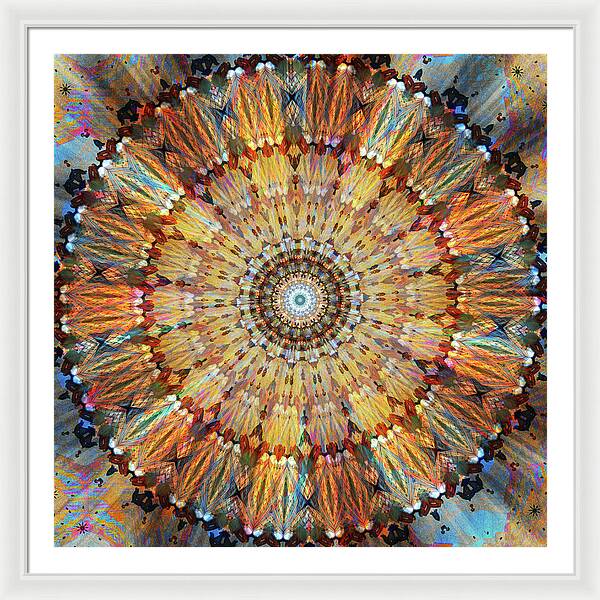 Sunday Ceiling - Framed Print